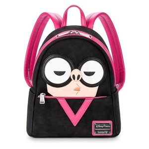 LOUNGEFLY Disney Parks The Incredibles Edna Mode Mini Backpack NWT
